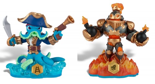 Skylanders SWAP FORCE - Wash Buckler and Blast Zone Toys